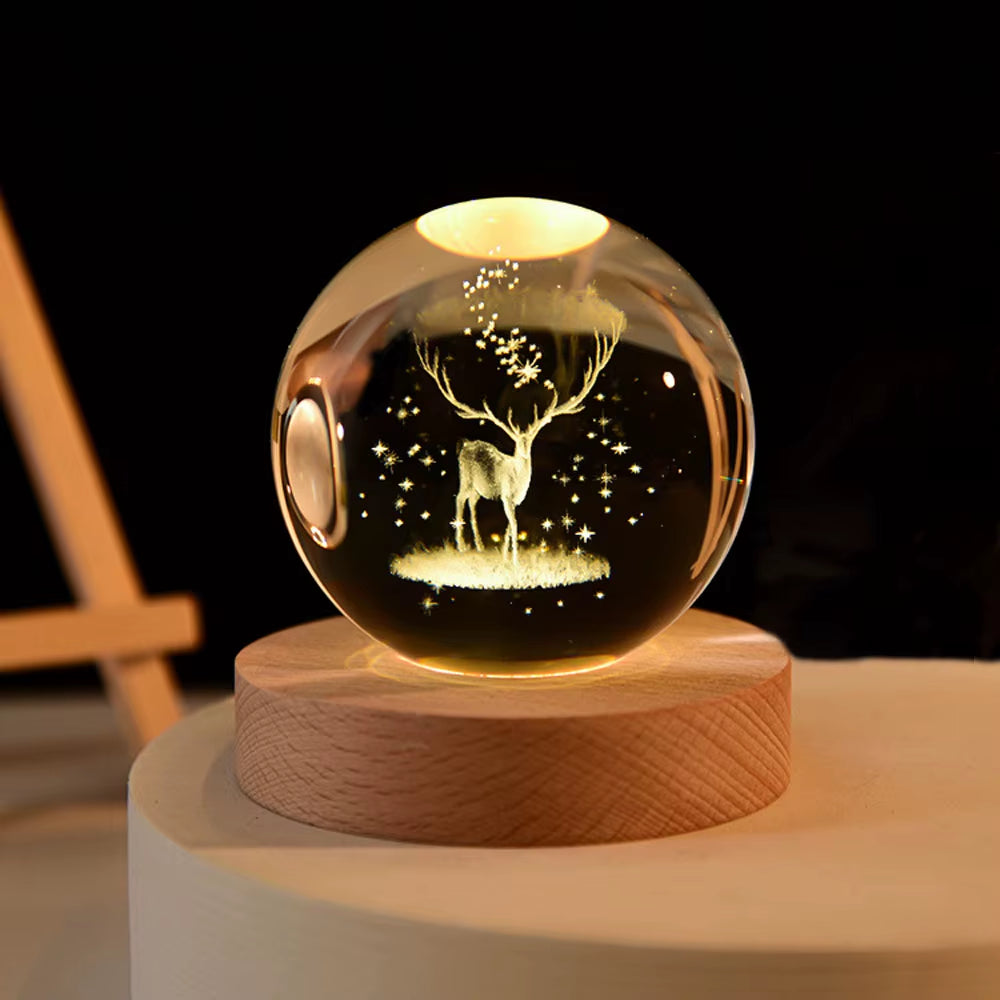 Boule De Clip 3D, Lampe Veilleuse, Communautés Ète En Clip, Système Solaire Gravé Au Laser, Globe Astronomique, Cadeau D'Anniver