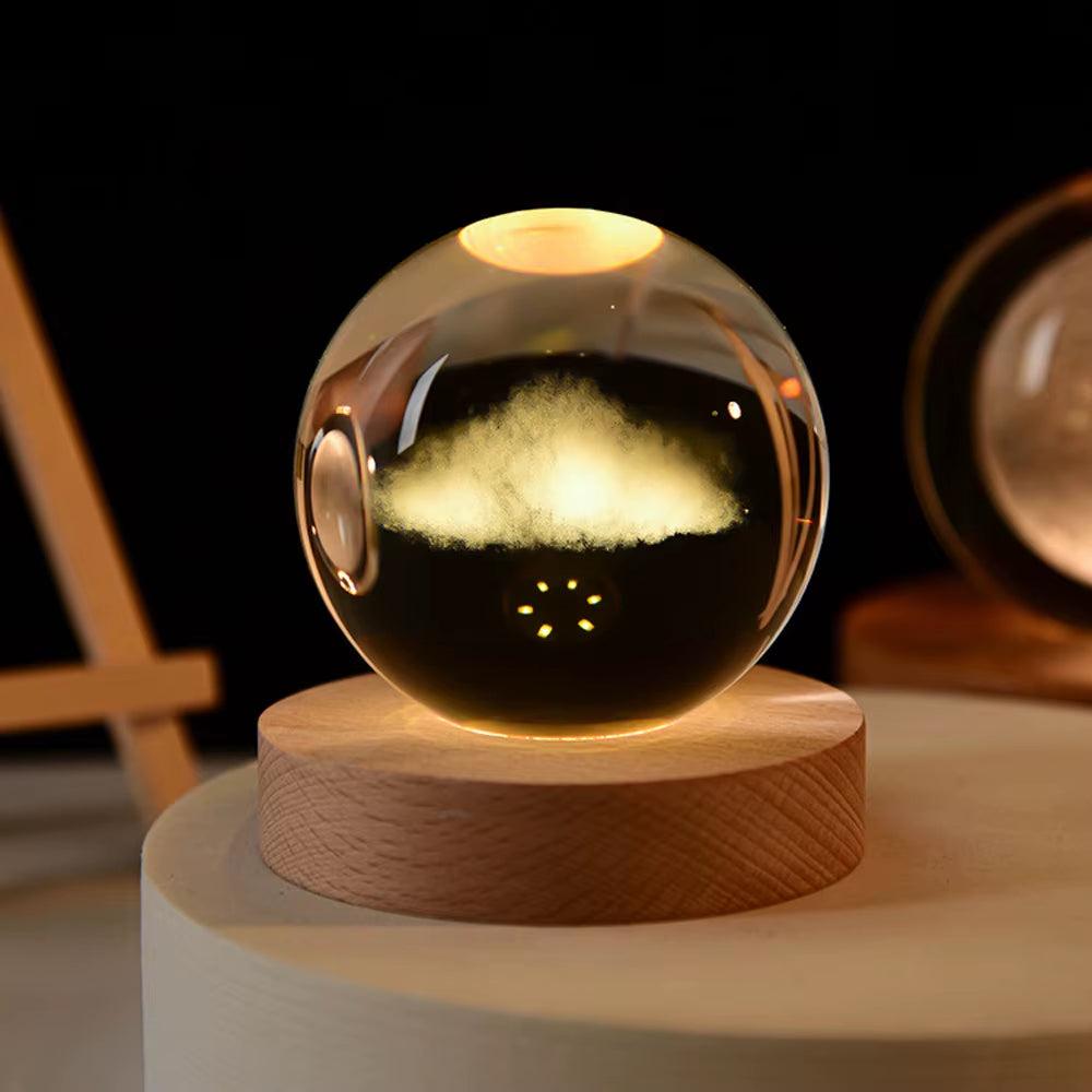 Boule De Clip 3D, Lampe Veilleuse, Communautés Ète En Clip, Système Solaire Gravé Au Laser, Globe Astronomique, Cadeau D'Anniver