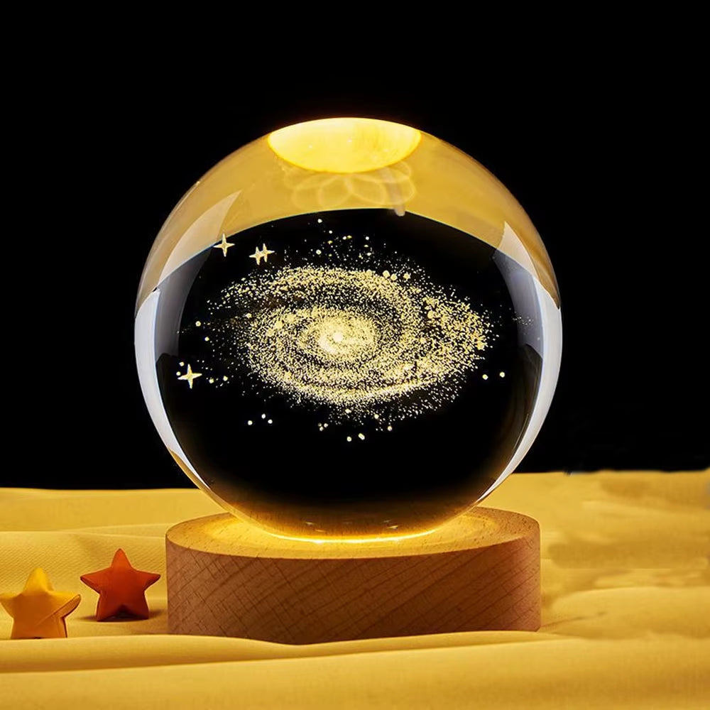 Boule De Clip 3D, Lampe Veilleuse, Communautés Ète En Clip, Système Solaire Gravé Au Laser, Globe Astronomique, Cadeau D'Anniver